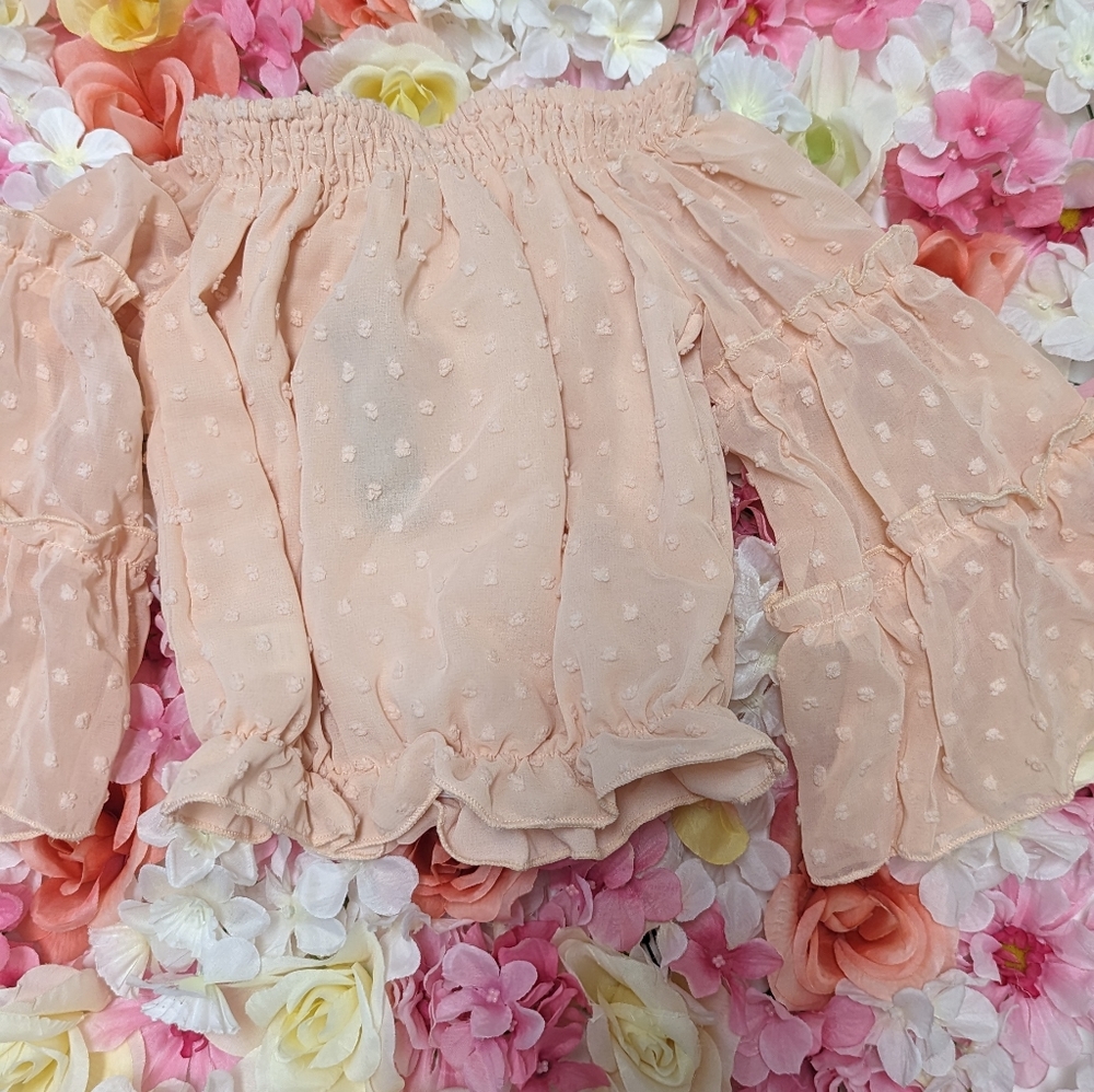 NEW Bailey's Blossoms off the shoulder top